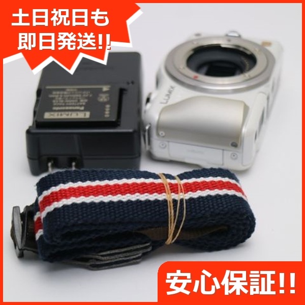 超美品 DMC-GF5 シェルホワイト ボディ デジ1 Panasonic 17