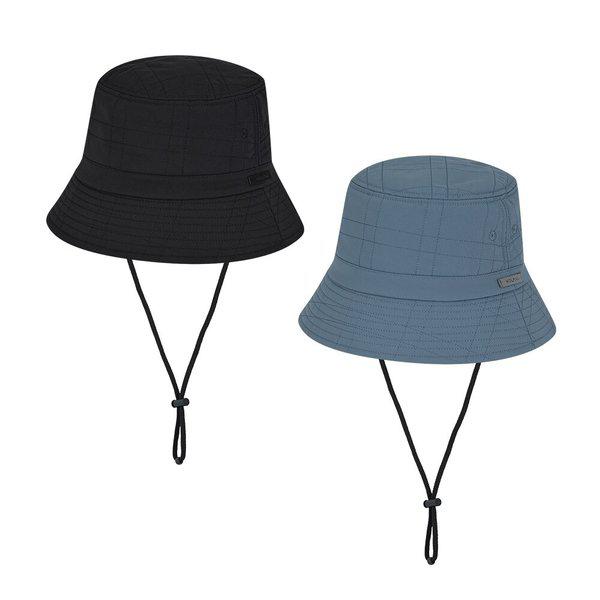 共用冬キルティング生地登山バケットハット帽子2484CK735U