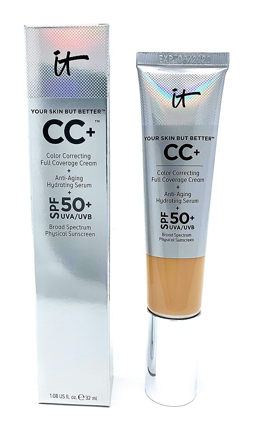 [米国への無料直送][プレミアム商品][Amazon販売no.1] It Cosmetics CC+