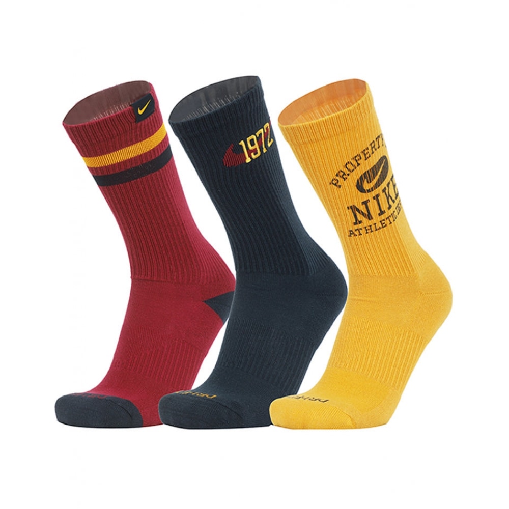 ナイキスポーツソックスエブリデイクッションクルーソックス 3 パック