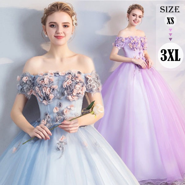 【期間特典】カラードレス ロングドレス パーティードレス 演奏会 ピアノ 発表会 ドレス オフショルダー ウェディングドレス 大きいサイズ ロング 大人 ステージ衣装 舞台衣装 花嫁 コンサート 編その他 ワンピース・ドレス