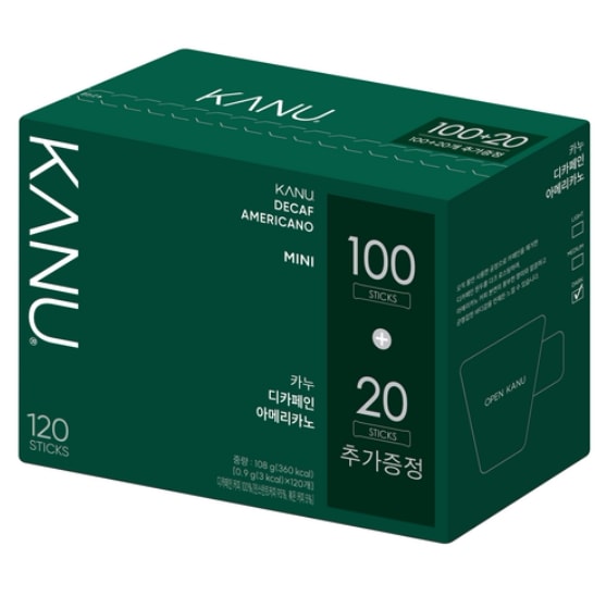 ミニ デカフェイン アメリカーノ コーヒーミックス 0.9g x 120T