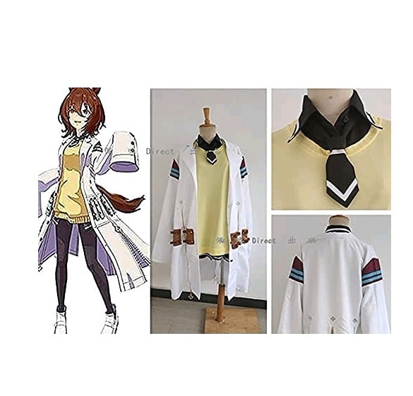 うま娘プリティダービーアグネスタキオンのコスプレコスチューム一式＋ヘアデコレーションスタイル