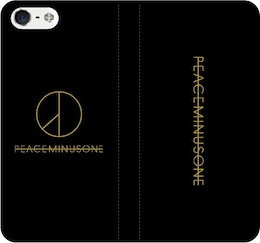 BIGBANG iPhone ケース galaxy xperia android アンドロイド ギャラクシー 手帳(手帳/BIGBANG:GDPMO)文字カラー:ゴールド(ボディ/ブラック)