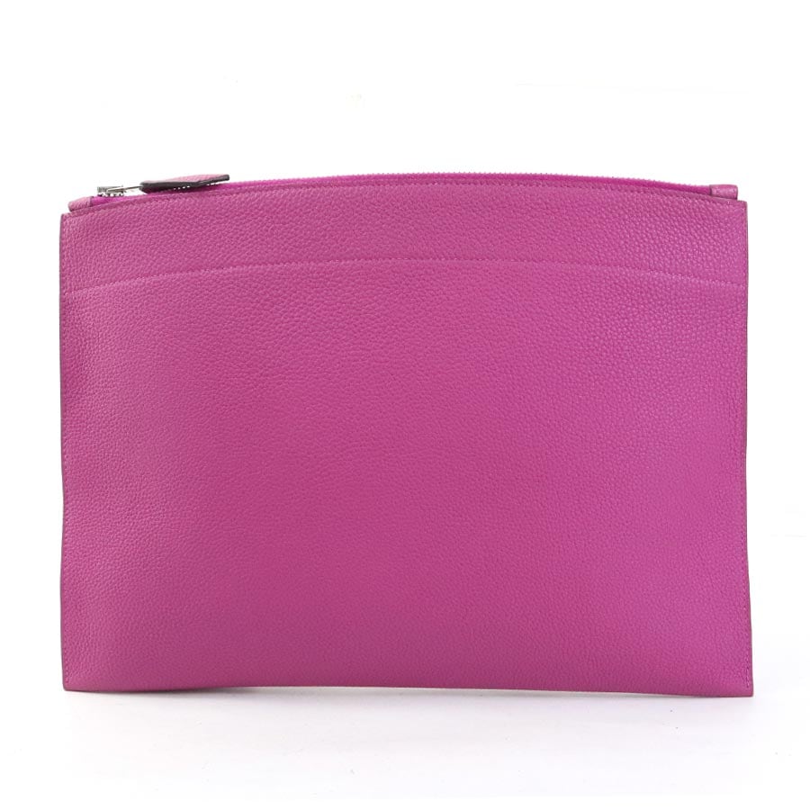 エルメス HERMES クラッチバッグ ポシェット バザールMM トゴ マグノリア ユニセックス h31277a