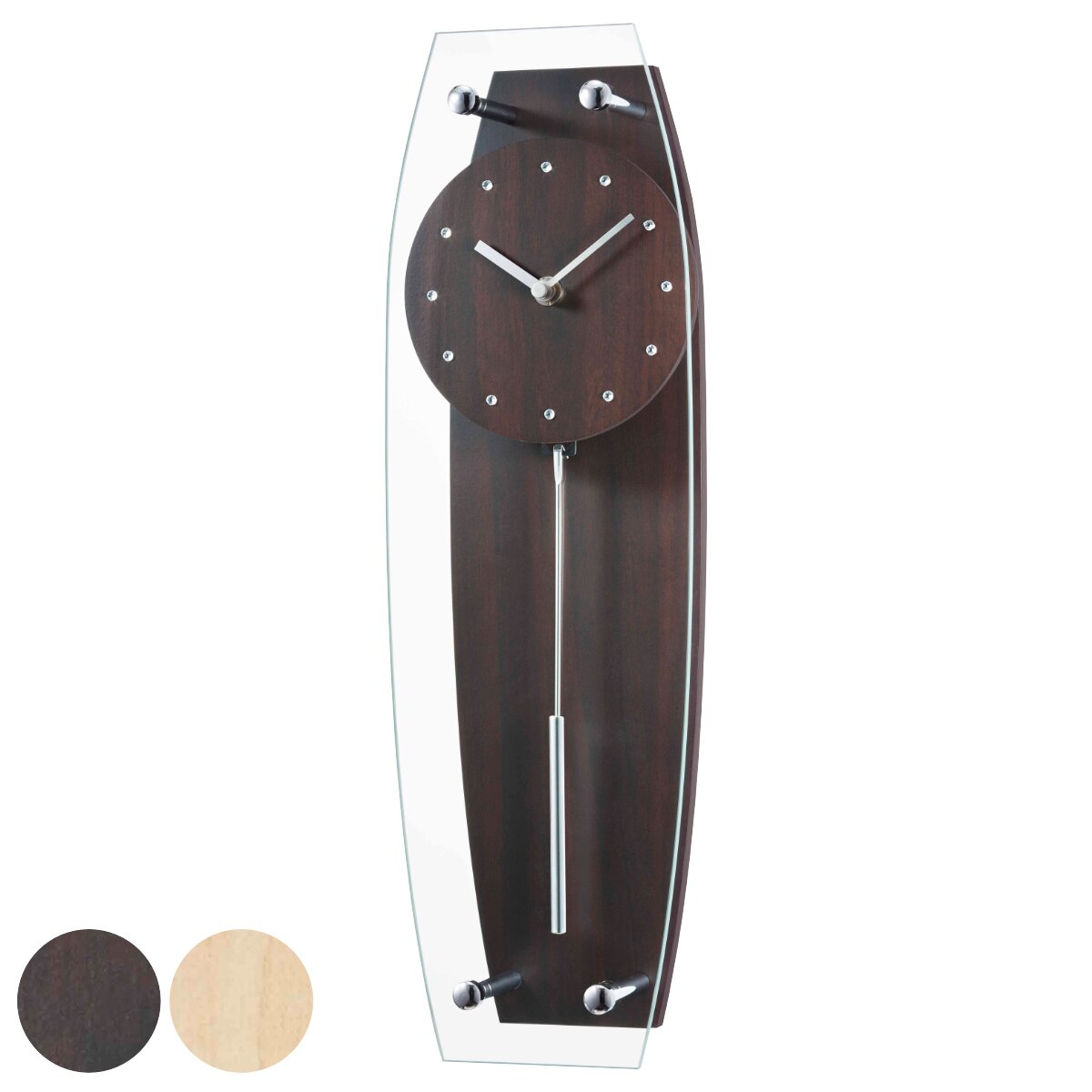 掛時計 MAG振子掛時計 木目 プレゼント 時計 振り子時計 壁掛け時計 掛け時計 壁掛け かけ時計 とけい クロック 木製 アナログ 振子時計 ウォールクロック ナチュラル インテリア