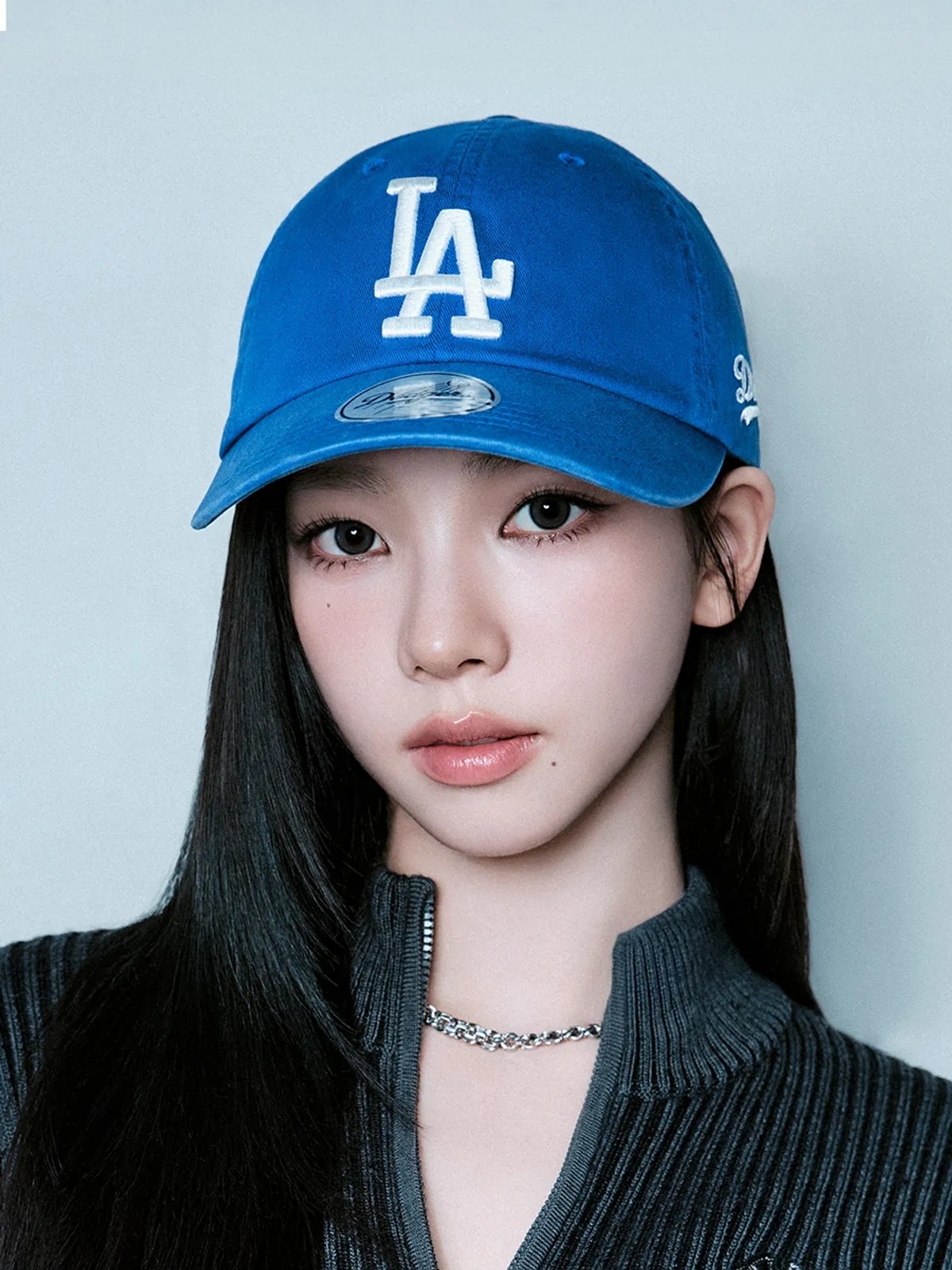 シグネチャー アンストラクチャー ベースボールキャップ LA (Blue)