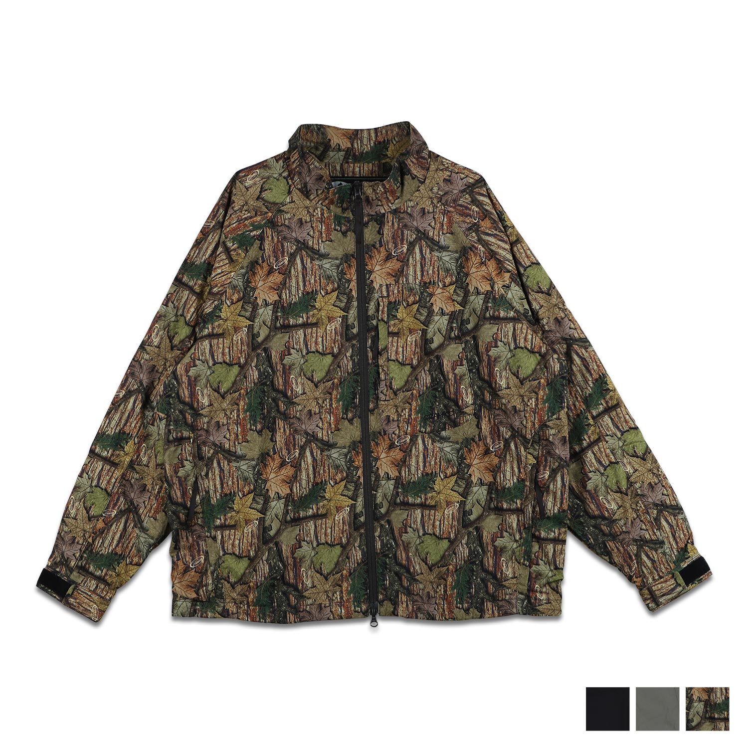 ナイロンジャケット アウター ソフトシェル EQT メンズ ブラック グレー カモ 黒 迷彩 G3FM-J037