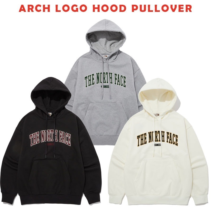 韓国正規品保証 関税負担なし NM5PP50J ARCH LOGO HOOD PULLOVERデイリー 基本 着装 男子 女子 人気 韓国 ファッション 男女共用 アウトドア