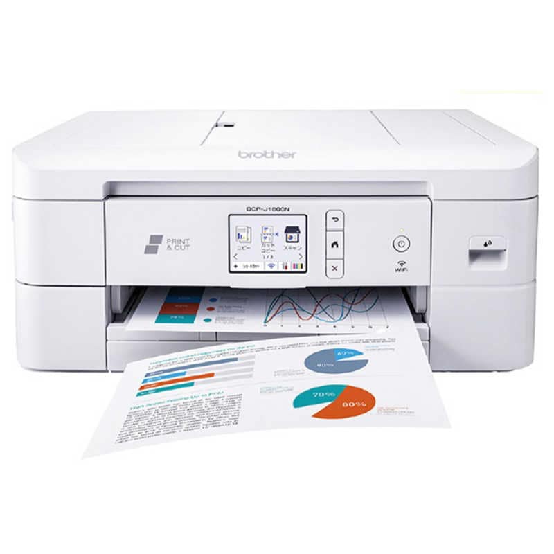 ブラザー　brother　A4インクジェット複合機 ［L判～A4］　DCP-J1800N