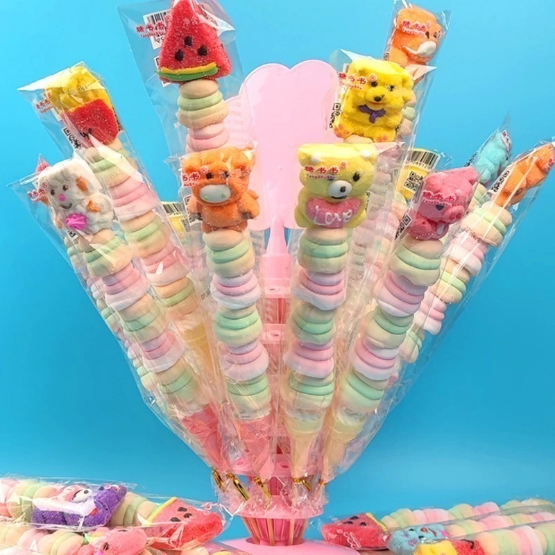 漫画のマシュマロミックスパックひょうたん動物のグミロリポップキャンディー各種 お菓子 大人 子供 誕生日プレゼント