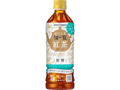 他サイト： TOCHIとCRAFT かごしま知覧紅茶無糖500ml×24本の商品画像