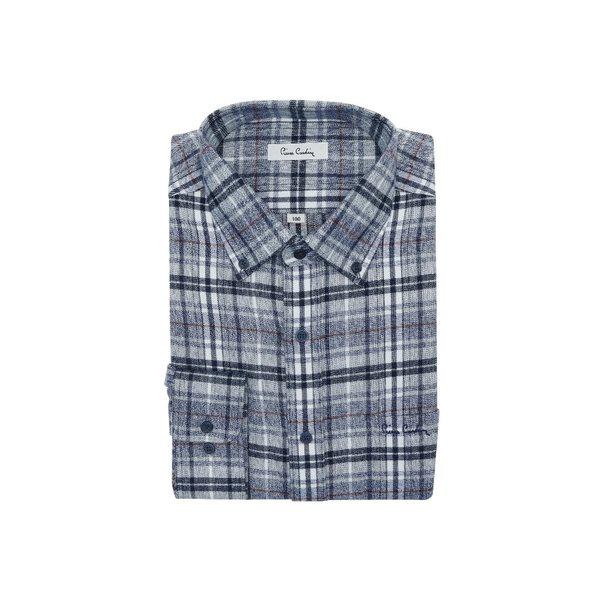 メランジマルチチェックノーマルフィットドレスシャツPLDS4913