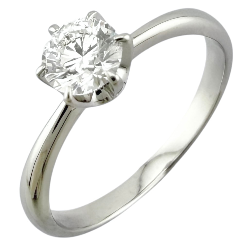 タサキ リング 指輪 9号 Pt900プラチナ ダイヤモンド TASAKI 中古 美品