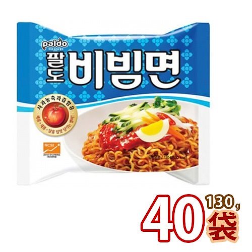 ビビン麺 124g x 40袋 (1BOX) 韓国食品 韓国食材 韓国料理 韓国ラーメン 韓国食品