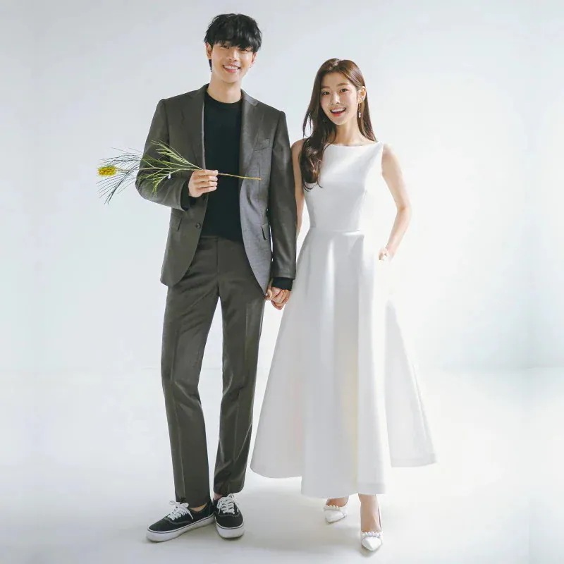 前撮り 結婚式 二次会 白 お呼ばれ サイズオーダーメイド可能 成人式 ワンピース ウェディング 演奏会 花嫁 31 ロングドレス 【縁.愛】ウェディングドレス パーティードレス