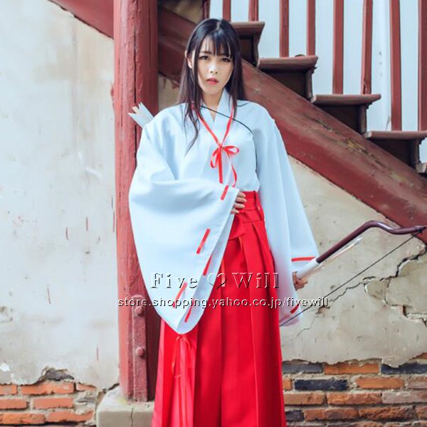 Qoo10 犬夜叉 いぬやしゃ 風 桔梗 コスプレ衣 ホビー コスプレ