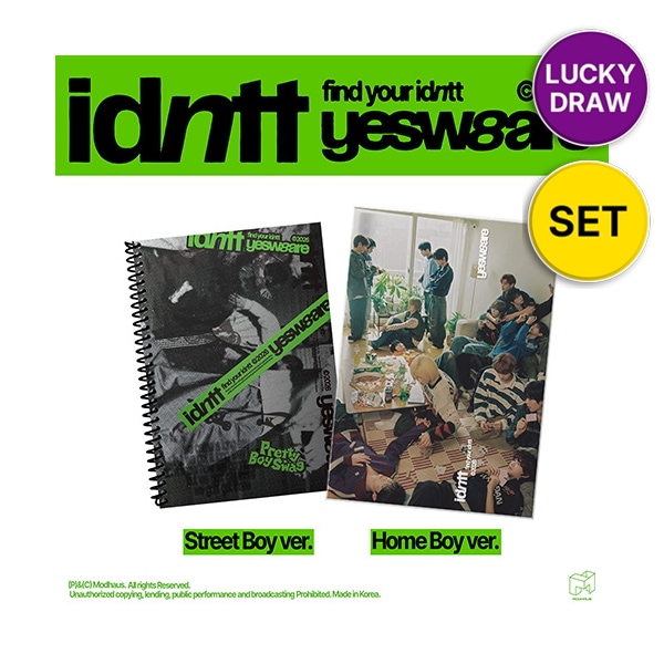 [LUCKY DRAW 特典付き][2種セット] idntt - [yesweare]