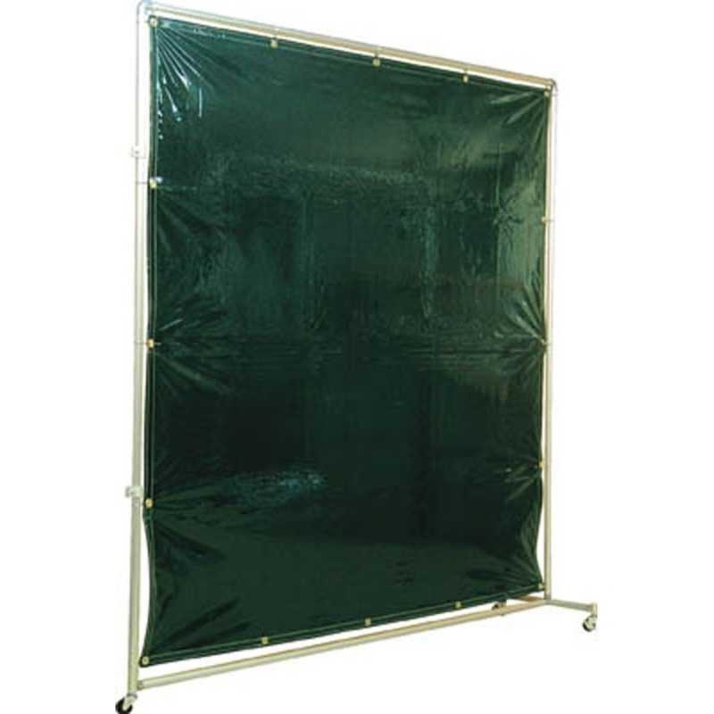 吉野　遮光フェンスアルミパイプ 1×2 接続固定 ダークグリーン　YS12JFDG