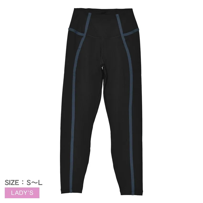 ワン ウィメンズ ハイウエスト 7／8 レギンス HJ1138 レディース スパッツ ボトムス 透けない 速乾 ポケット シンプル スポーティ カジュアル スポーツ ランニング ウォーキング
