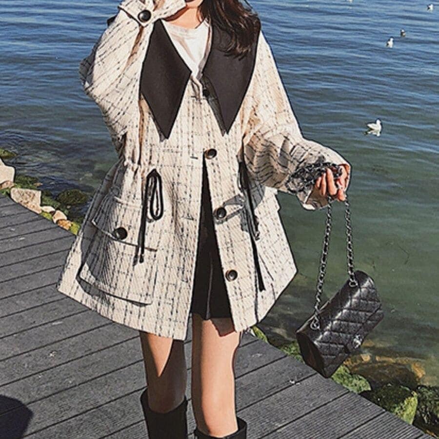 お急ぎくださいジャケット レディース アウター 春秋 トレンチコート 9540