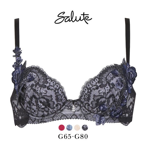 ワコール Wacoal サルート Salute 10G BTJ410 P-UP 3/4カップ ブラジ