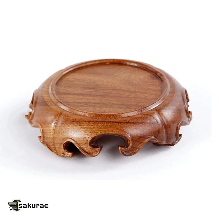 屋内の屋外の植物のための植物スタンド家の装飾木の盆栽の基盤1.3インチのための植物のためのスタンド Medium) : [新品/初回販売促進]盆栽台座 (Size レディングベース