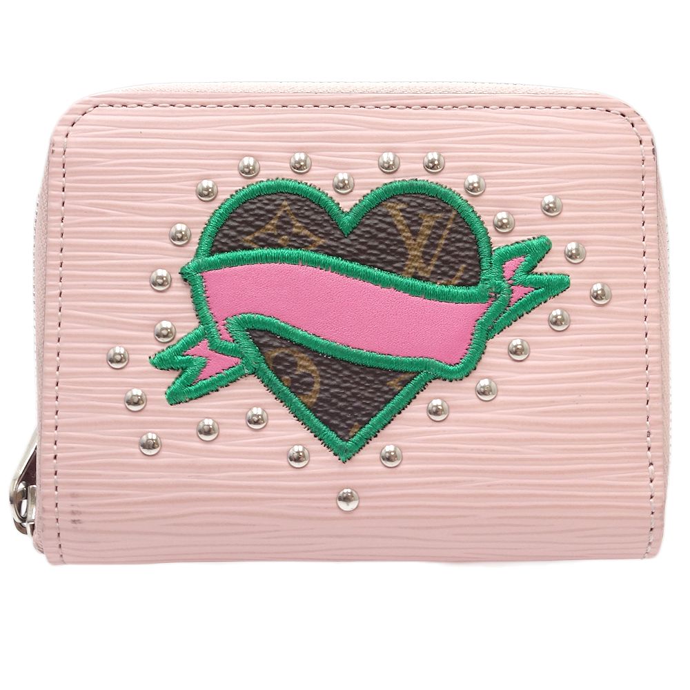 ジッピーコインパース M63723 コインケース LVストーリーズ ローズバレリーヌ / 083763【中古】