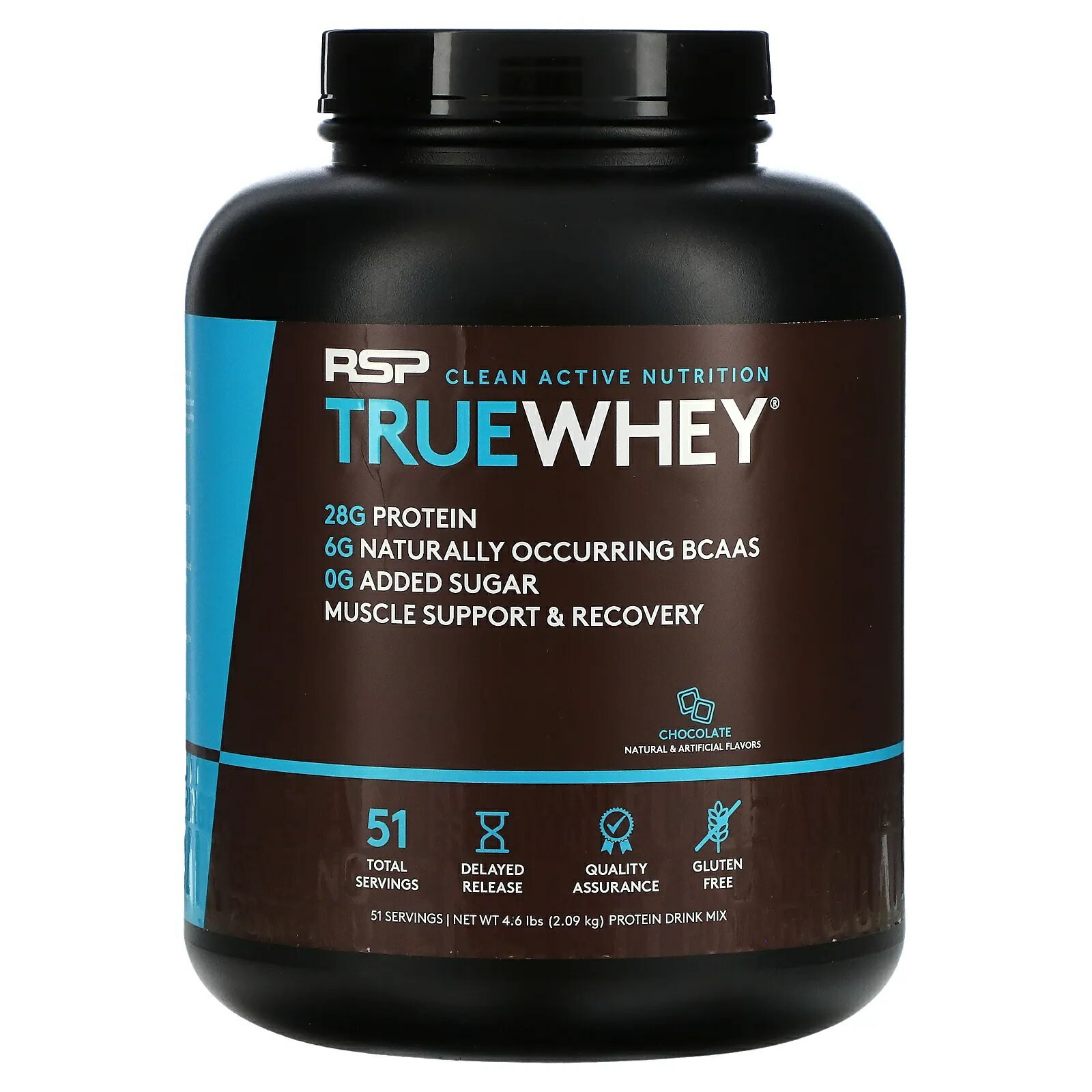 RSP Nutrition　ホエイプロテイン パウダー チョコレート 2.09kg（4.6lbs)