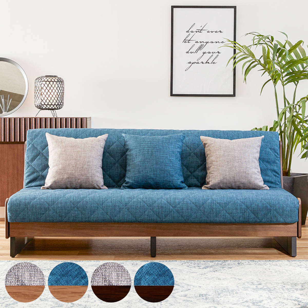 ソファベッド 3人掛け 伸縮 カバー マットレス 洗浄可能 天然木フレーム お掃除ロボ対応 180.5cm ソファ 洗える 脚付き 日本製 ファブリック 高反発 木製 フレーム 開梱設置