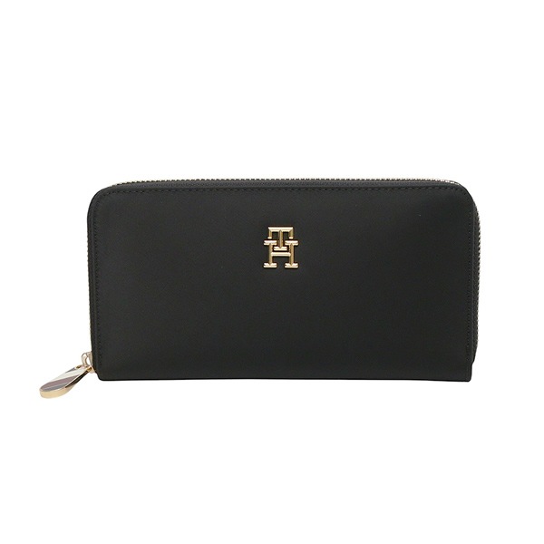 長財布 POPPY TH LARGE ZA AW0AW15642BDS-BLACK-GOLD
