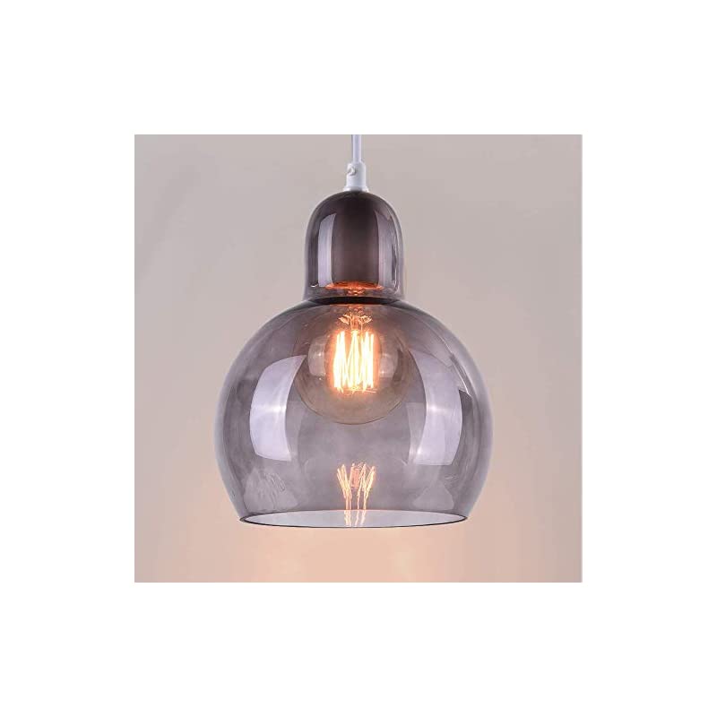 LINGKAI【ペンダントライト ガラス】 天井照明 照明器具 ダイニング キッチン 子供部屋 リビ