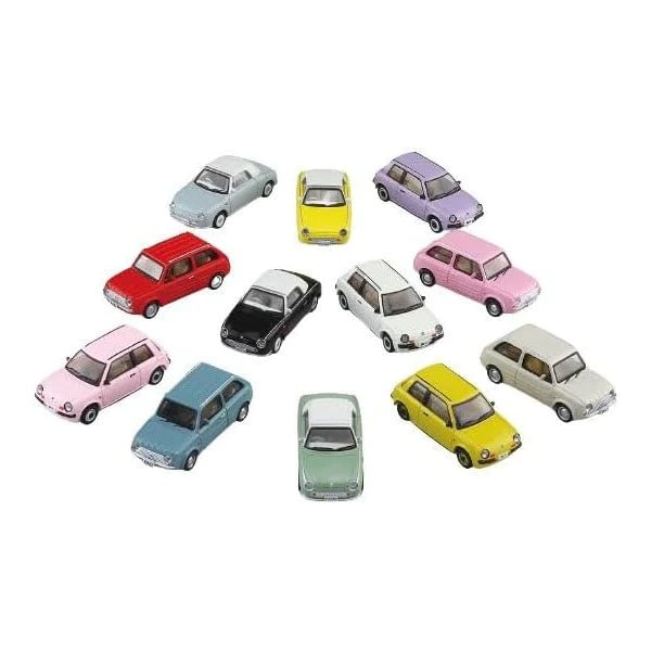 アオシマ　1/64 ニッサン パイクカーコレクション (12個入BOX)