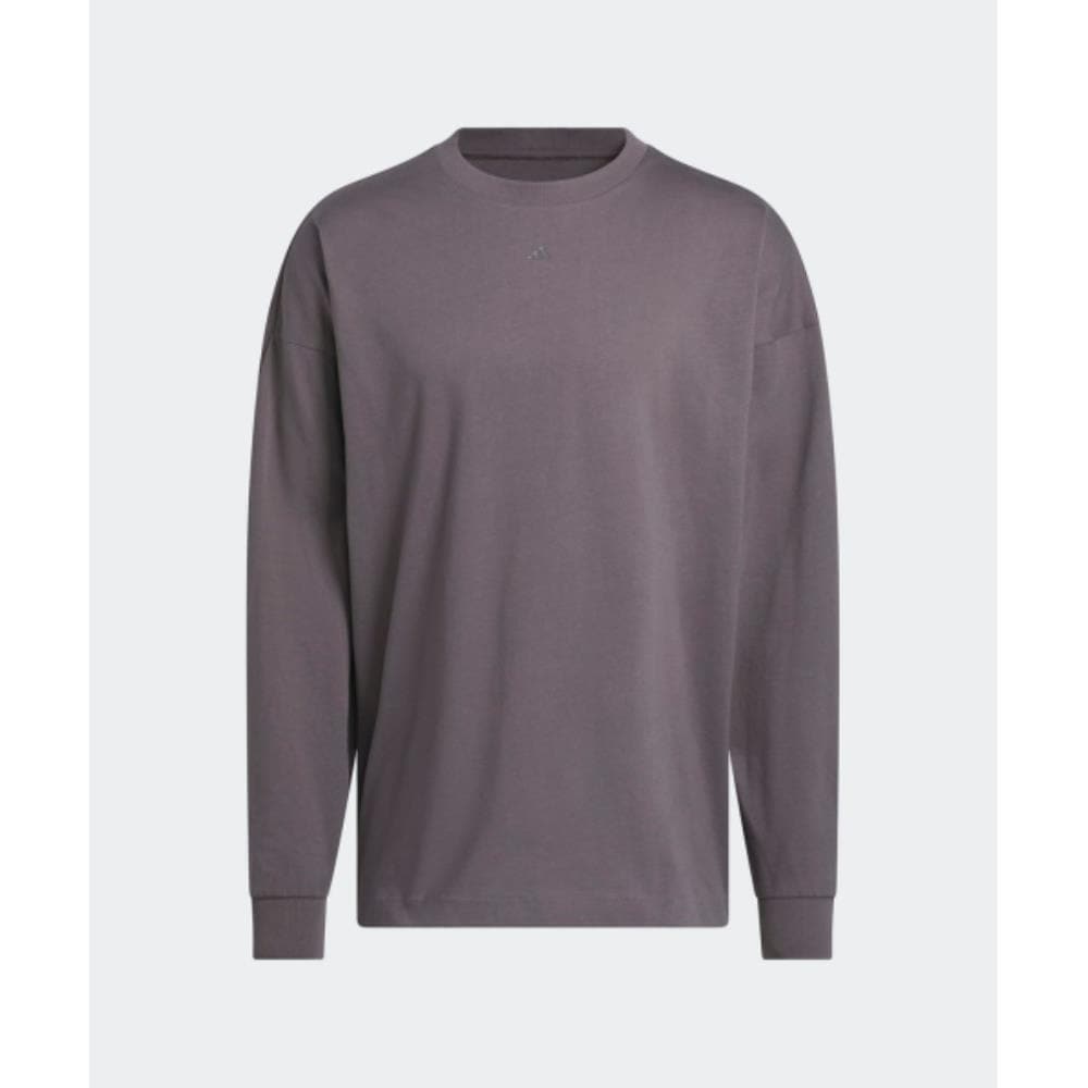 adidas Basketball Long Sleeve T-Shirt Gray JC7835