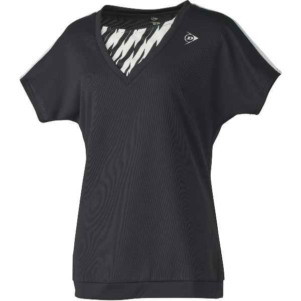 DUNLOP ダンロップ GAME SHIRT テニス ゲームシャツレディース DAP1560W-900 半袖