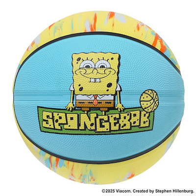 他サイト： バスケットボール スポンジ・ボブ マーブル ラバー 5号 85-182Jの商品画像