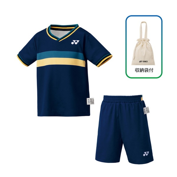 Yonex ヨネックス キッズTシャツ ハーフパンツセット テニス スーツ 48000K-458 ジュニア ボーイズ