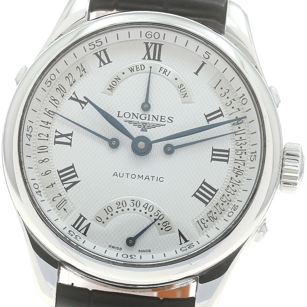ロンジン LONGINES L2.715.4 マスターコレクション 4レトログラード 自動巻き メンズ _879190【中古】
