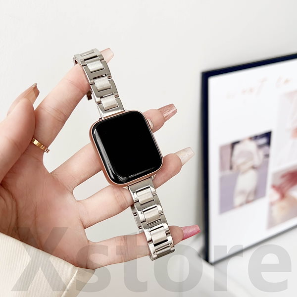 カバー付き】apple watch バンド キラキラ アップル ウォッチ