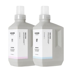 [1+1] 高濃縮 綿実油 柔軟剤 1L (香り2種)