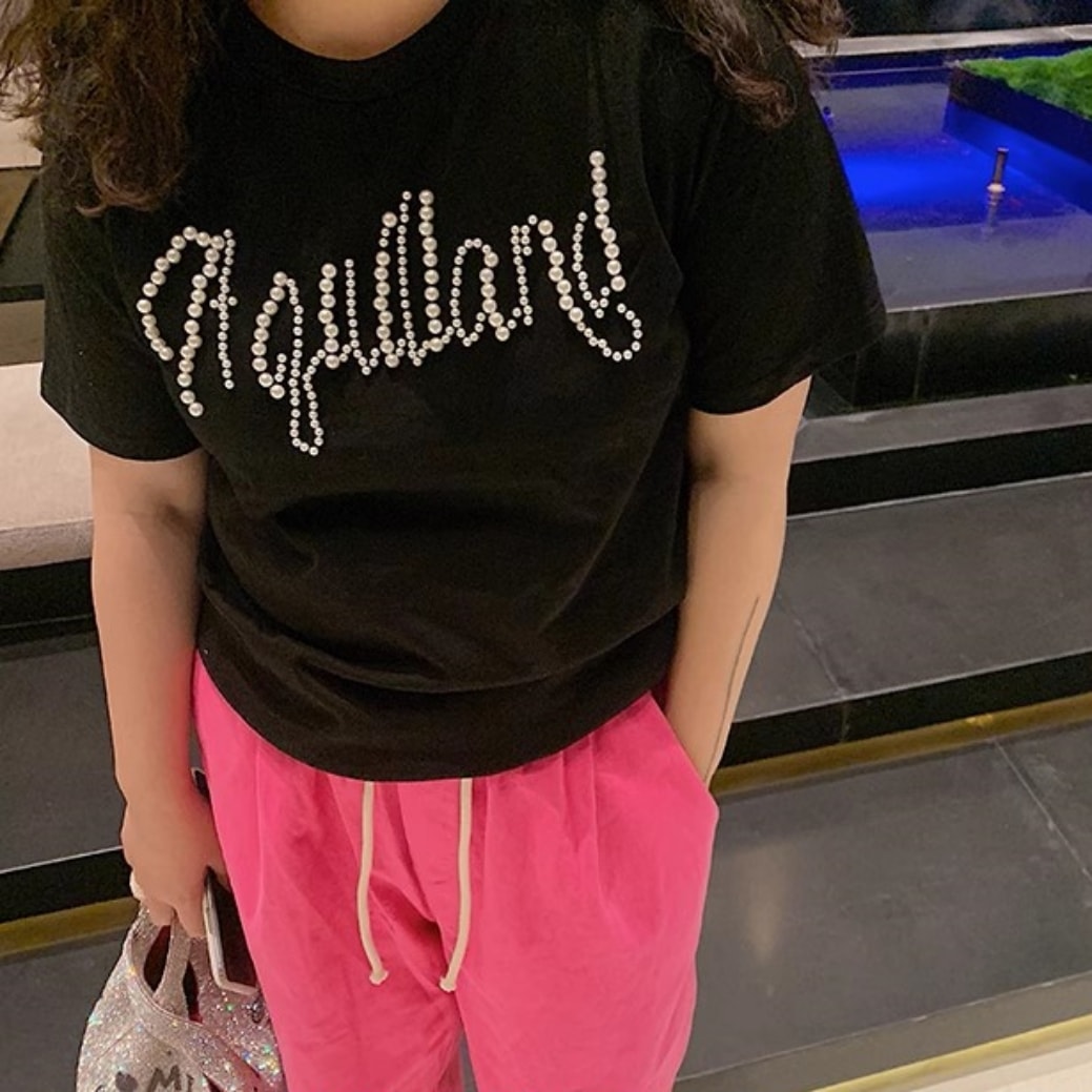 AEAE★aeae x SOUNDS COFFEE WEB LOGO RINGER CROP T-SHIRTS aeae】 aeae x SOUNDS COFFEE WEB LOGO RINGER CROP T-SHIRTS