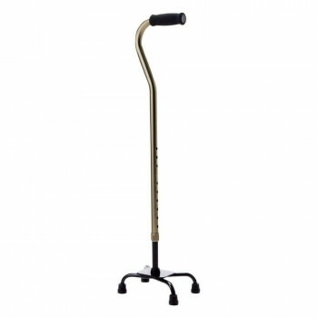 マキテック アルミ製4点支柱杖 つや消しシルバー OT-003