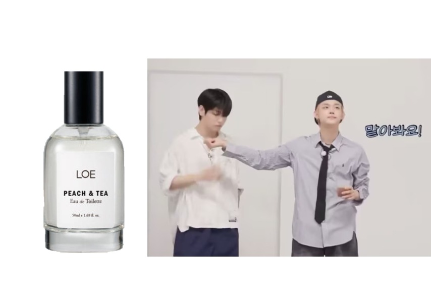 【TXTヨンジュン,スビン 愛用】香水 TXTパヒューム PEACH & TEA / WHITE SHIRTS 50ML 7種 正規品