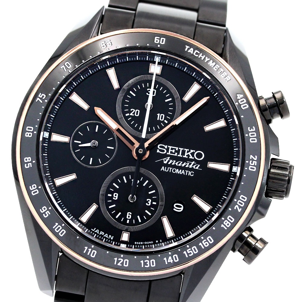 セイコー SEIKO SAEH017/6S28-00K0 ブライツ アナンタ リミテッド クロノグラフ 世界限定500本 自動巻き メンズ 良品 _826557【中古】