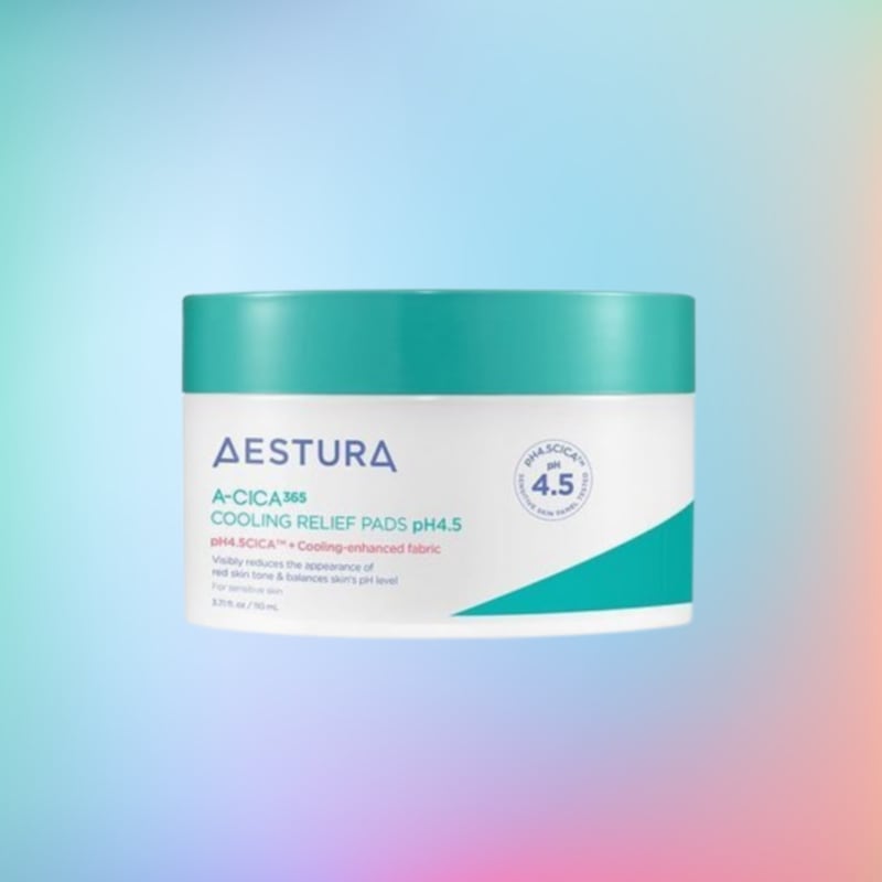 エイシカ365 クーリング鎮静パッド pH4.5 60枚入り 弱酸性・肌荒れケア 韓国スキンケア 4,231円