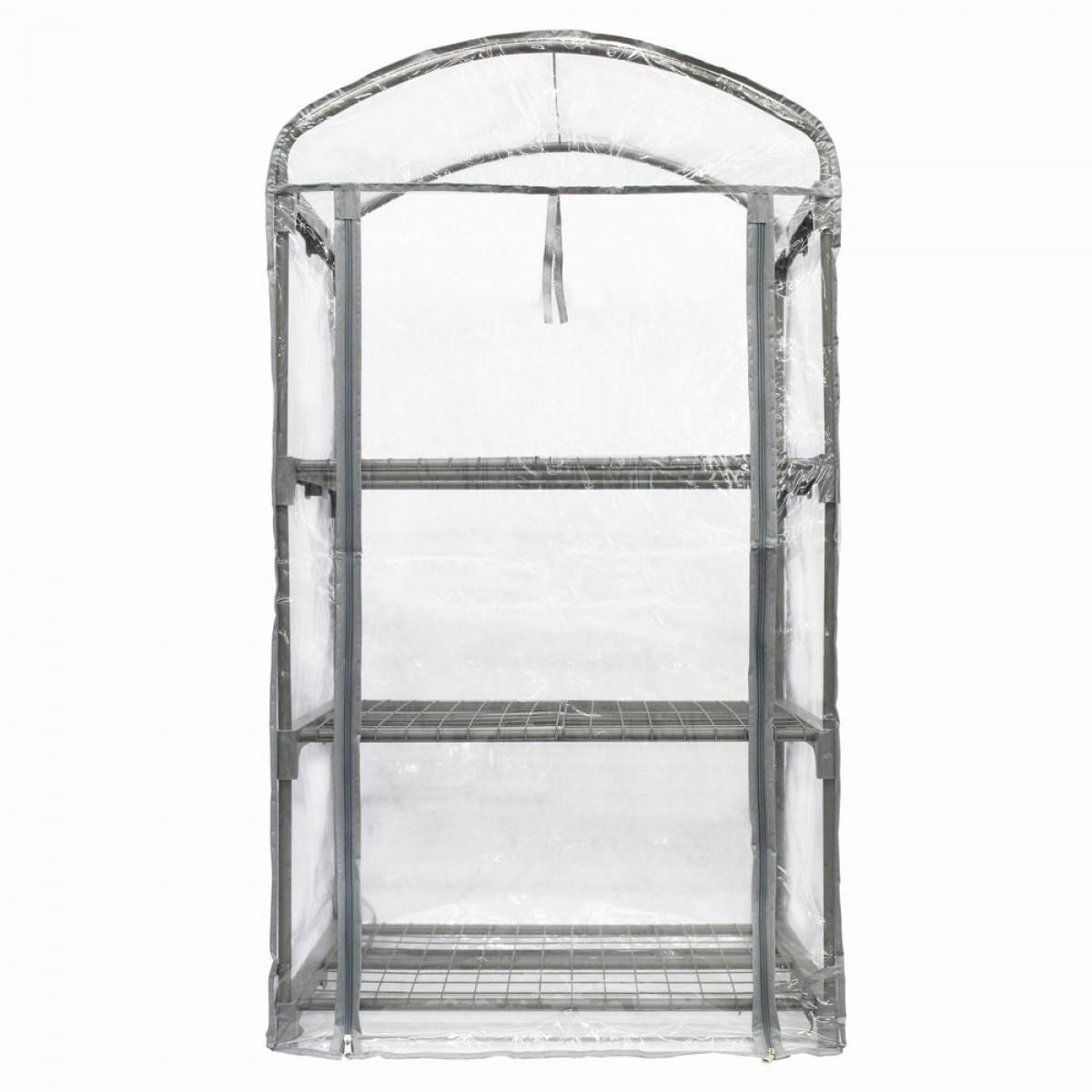 マルハチ産業 ダリヤ 簡易温室 グリーンキーパー 3段 本体 ＃7500 家庭菜園 園芸 簡単組立 温室 ビニール温室