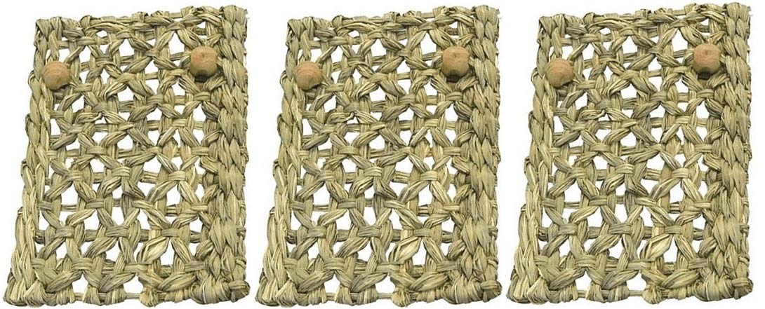 川井 KAWAI ハングトイ チモシーボード M (ウッドネジ2P付き) うさぎ モルモット おもちゃ ×3個 (まとめ買い)