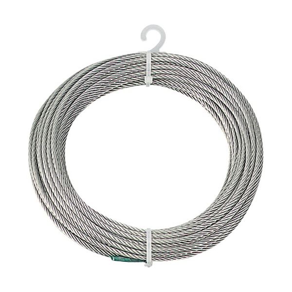 (まとめ) TRUSCO ステンレスワイヤーロープ Φ3mm×20m CWS-3S20 1巻 (×3セット) 9,891円