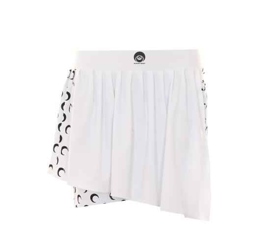 MARINE SERRE Women Mid Skirts WSK137A CJER0101WH00 White