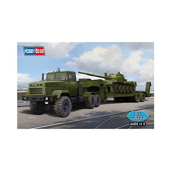 Hobby Boss 1/35385513Kraz 6446with MAZ/Chmzap Model Kit 並行輸入品